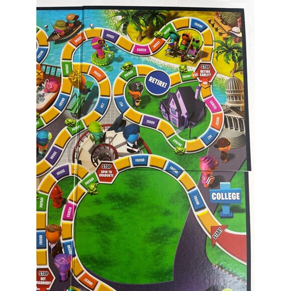 Game of Life Hasbro Replacement Board 2014 Edition Piece Only - Picture 4 of 6